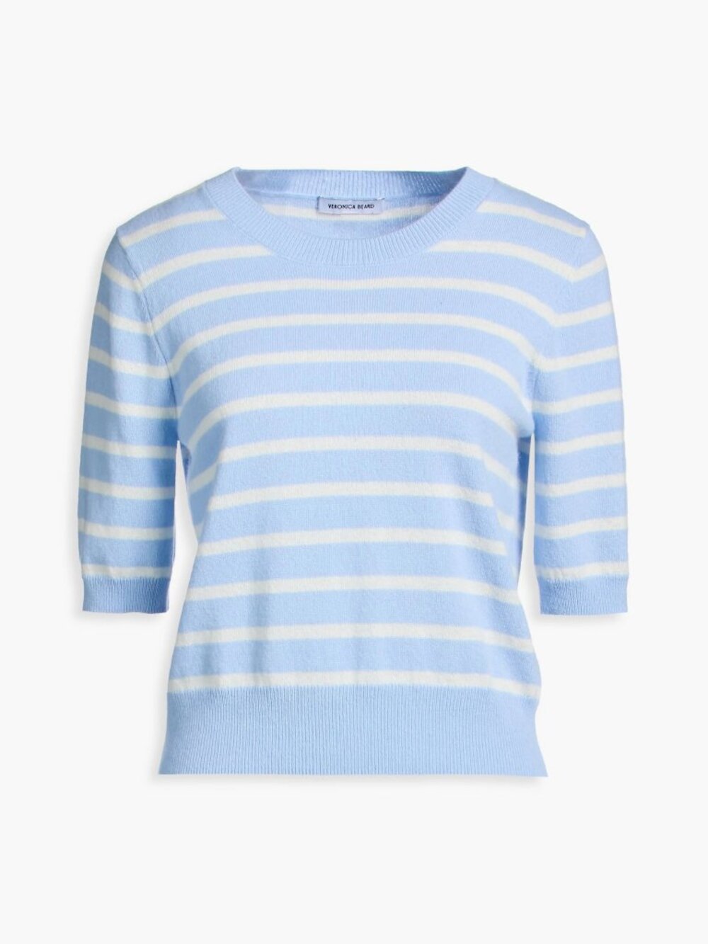 NWT Veronica Beard Shana Cashmere Half Sleeve Sweater